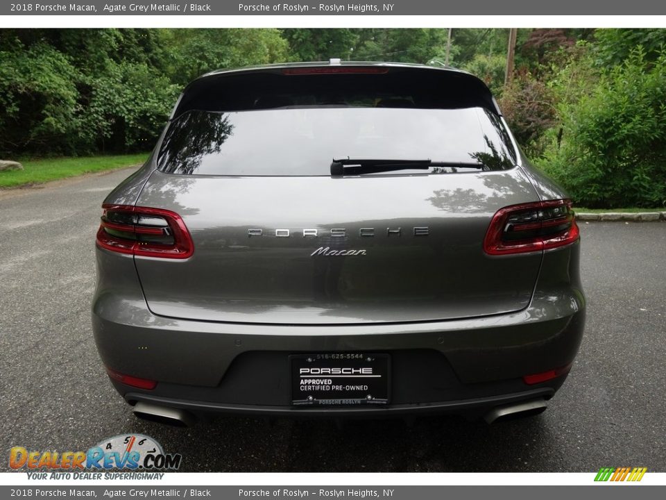 2018 Porsche Macan Agate Grey Metallic / Black Photo #5