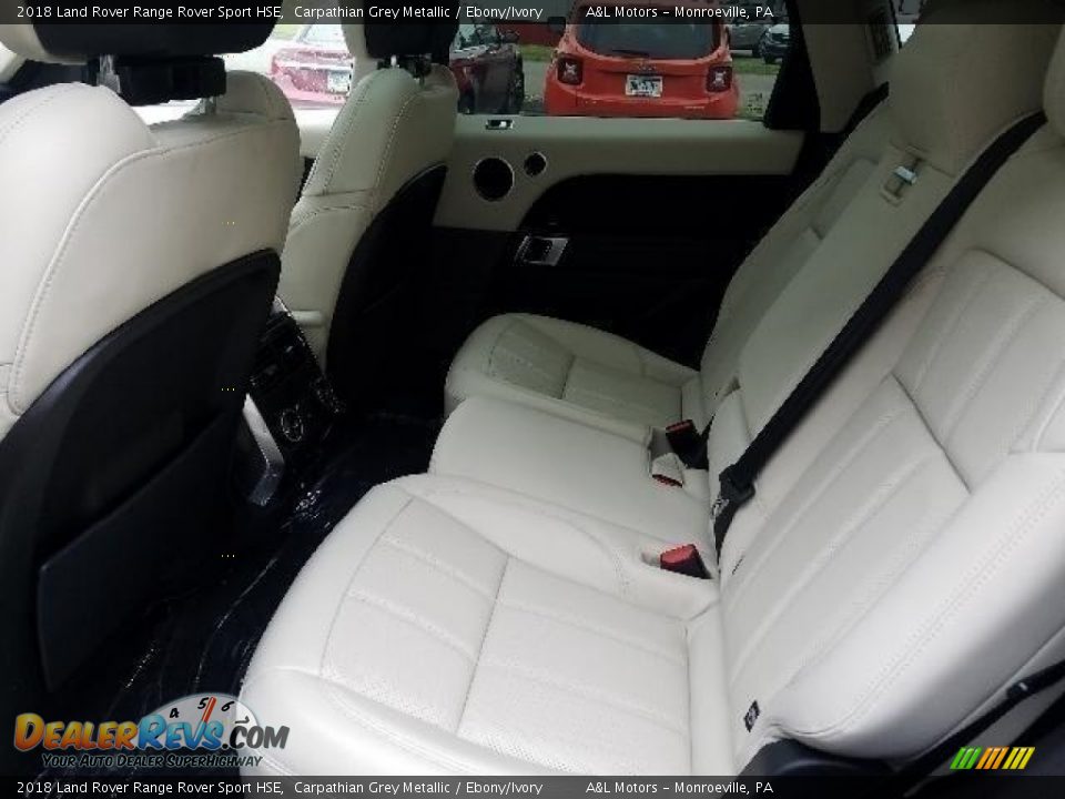 2018 Land Rover Range Rover Sport HSE Carpathian Grey Metallic / Ebony/Ivory Photo #5