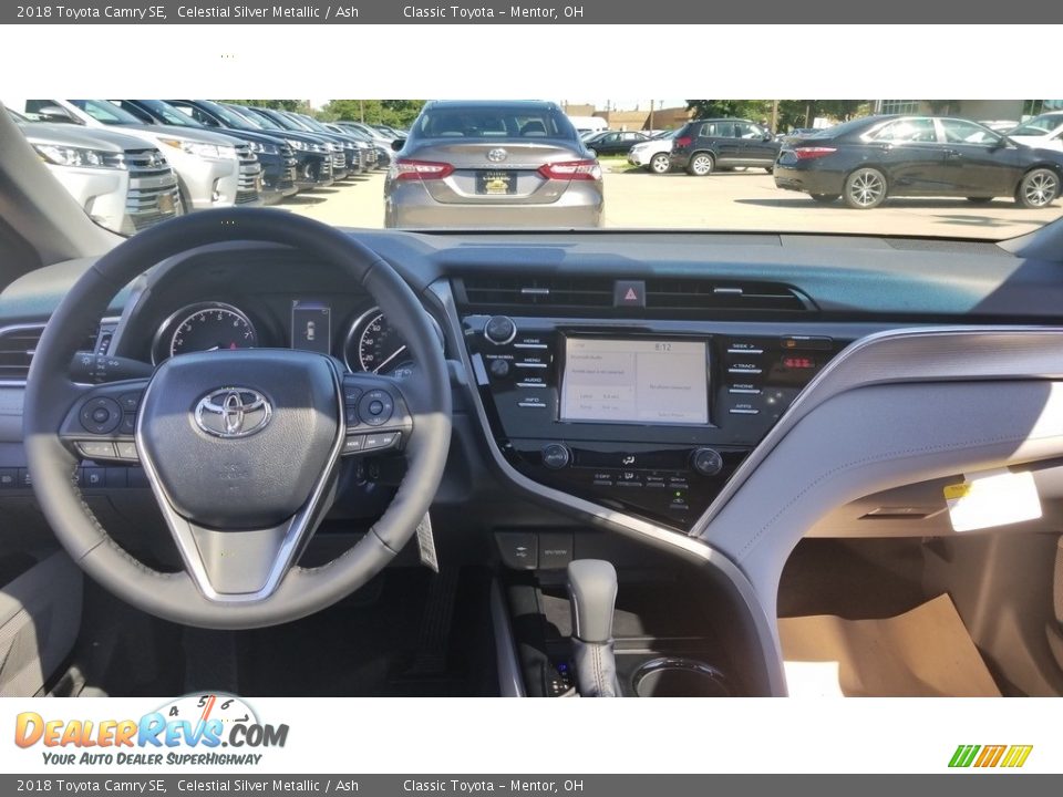2018 Toyota Camry SE Celestial Silver Metallic / Ash Photo #5
