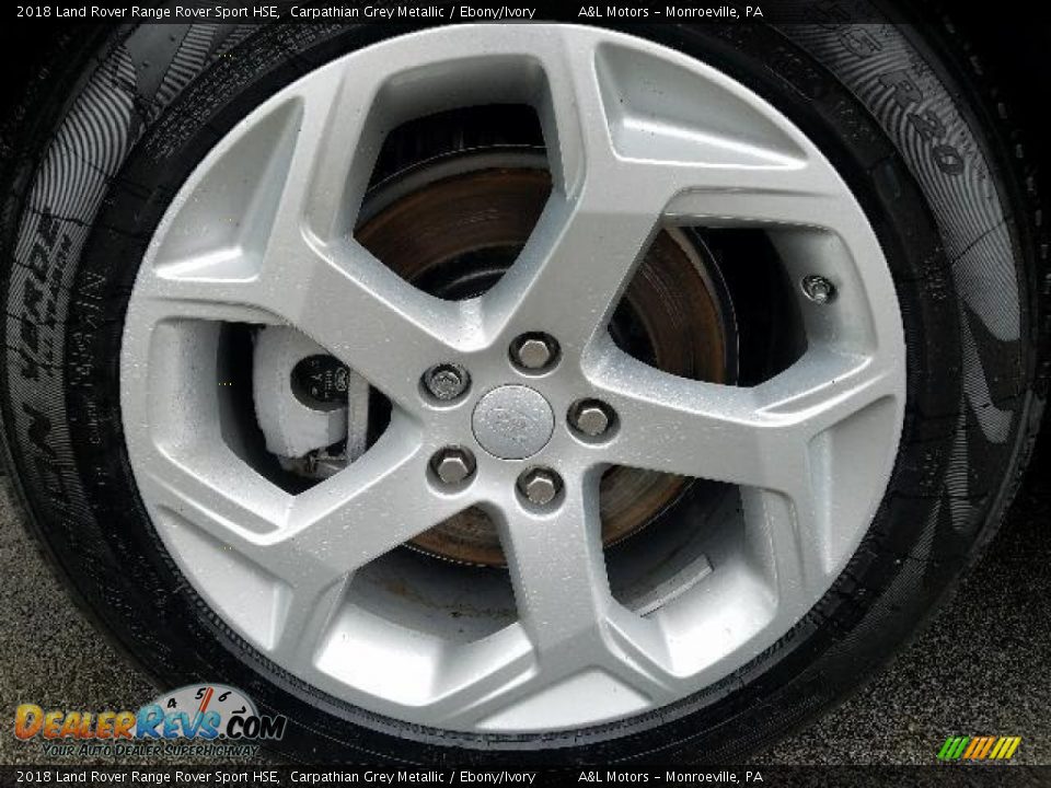 2018 Land Rover Range Rover Sport HSE Carpathian Grey Metallic / Ebony/Ivory Photo #9