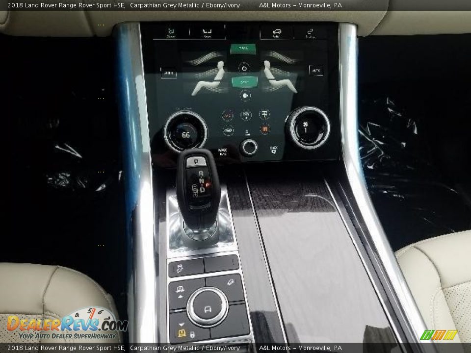 2018 Land Rover Range Rover Sport HSE Carpathian Grey Metallic / Ebony/Ivory Photo #13