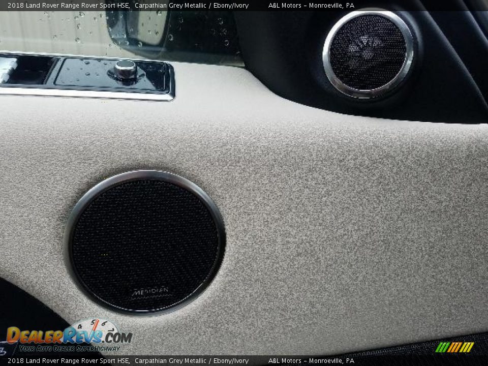 2018 Land Rover Range Rover Sport HSE Carpathian Grey Metallic / Ebony/Ivory Photo #15