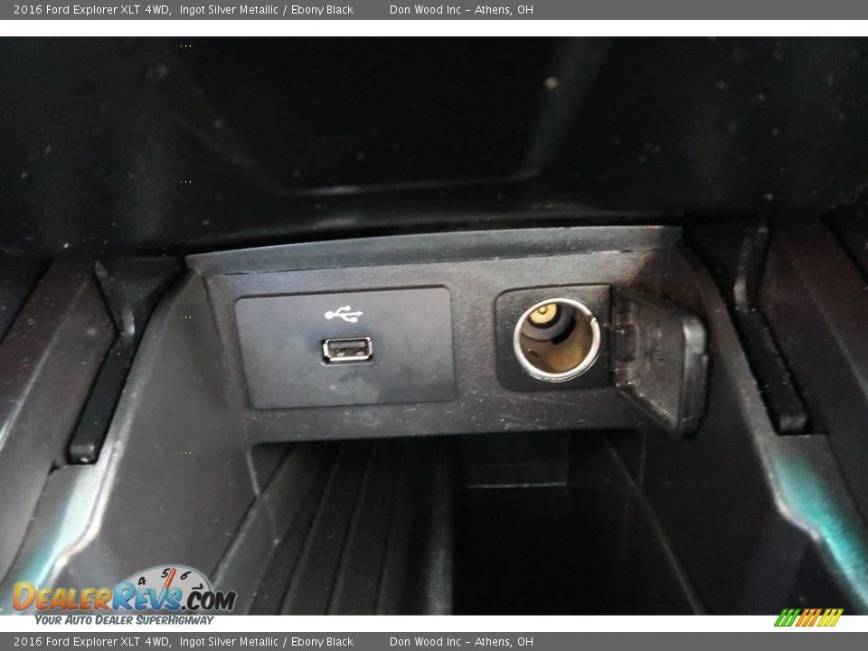 2016 Ford Explorer XLT 4WD Ingot Silver Metallic / Ebony Black Photo #3