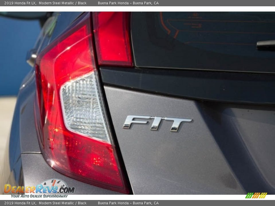 2019 Honda Fit LX Modern Steel Metallic / Black Photo #3