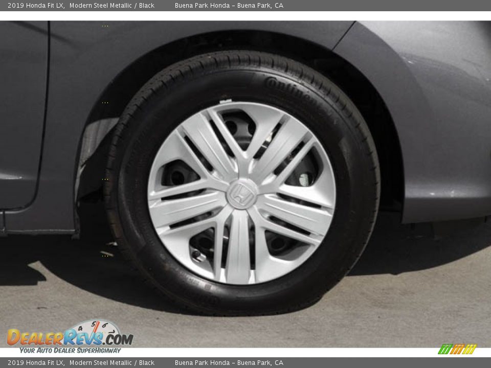 2019 Honda Fit LX Modern Steel Metallic / Black Photo #4