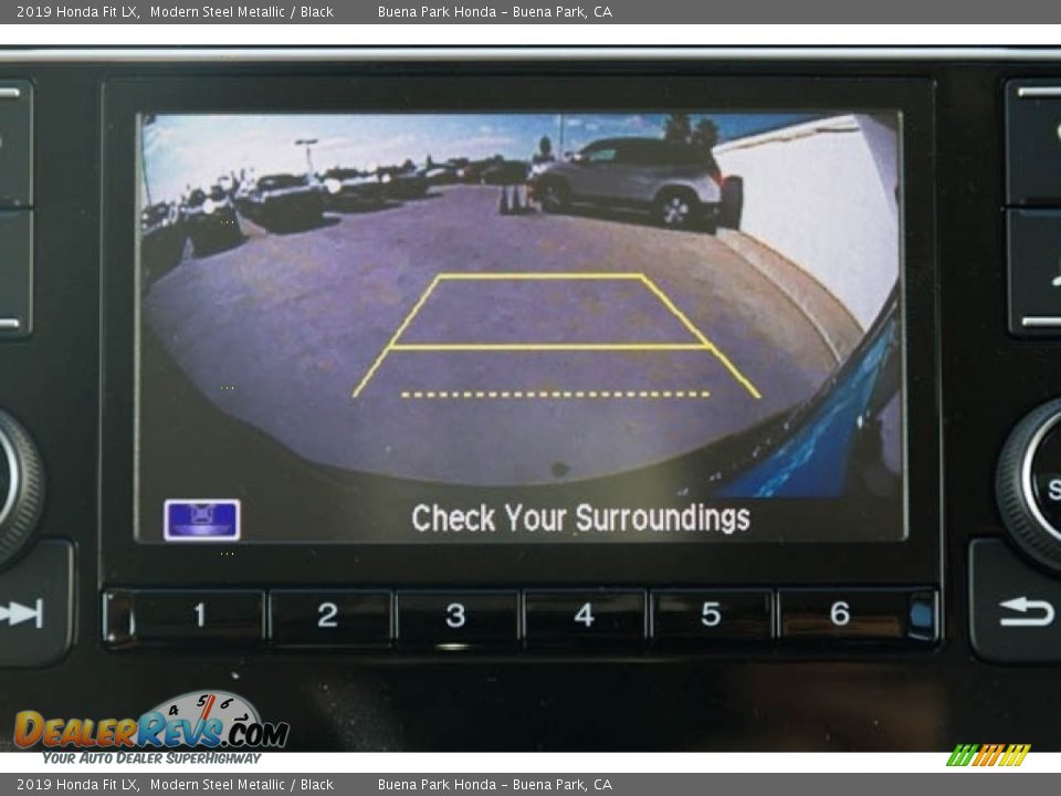 2019 Honda Fit LX Modern Steel Metallic / Black Photo #5