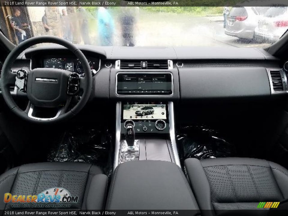 2018 Land Rover Range Rover Sport HSE Narvik Black / Ebony Photo #3