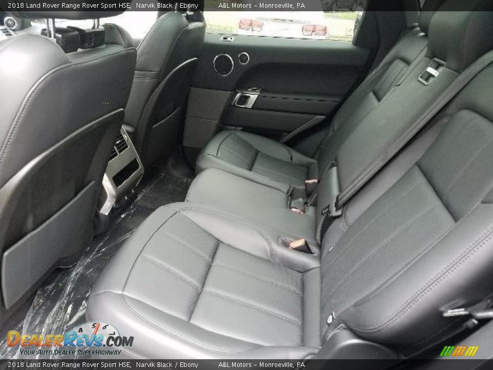 2018 Land Rover Range Rover Sport HSE Narvik Black / Ebony Photo #4