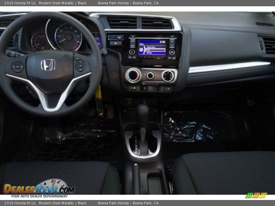 2019 Honda Fit LX Modern Steel Metallic / Black Photo #10