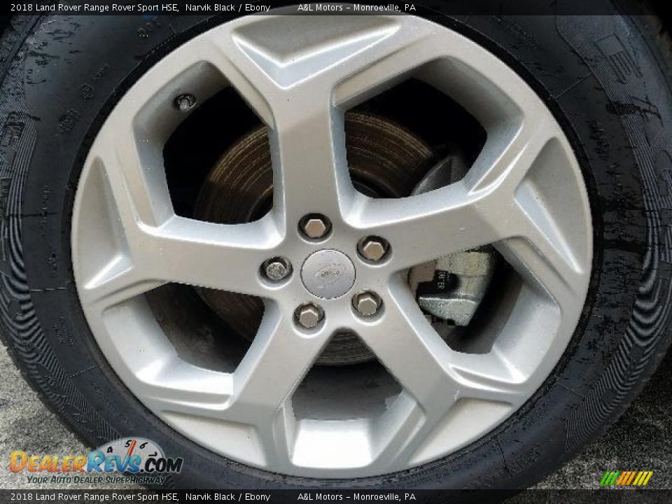 2018 Land Rover Range Rover Sport HSE Narvik Black / Ebony Photo #8