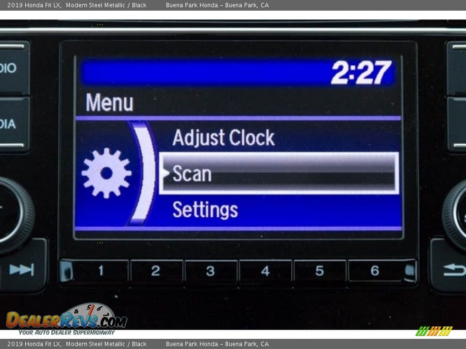 2019 Honda Fit LX Modern Steel Metallic / Black Photo #13