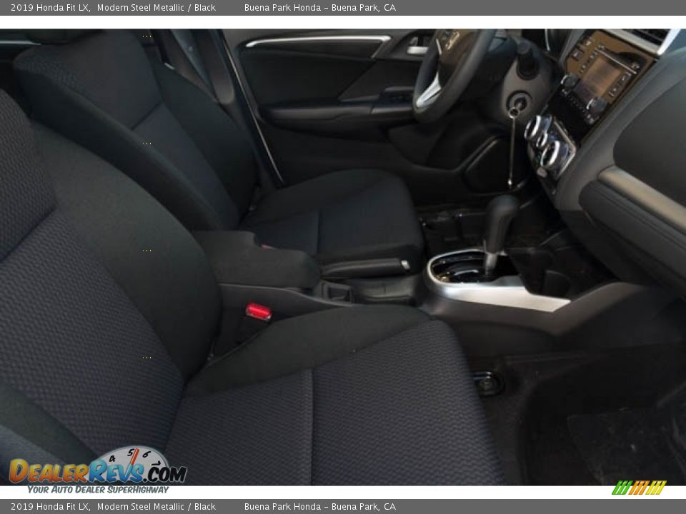 2019 Honda Fit LX Modern Steel Metallic / Black Photo #18