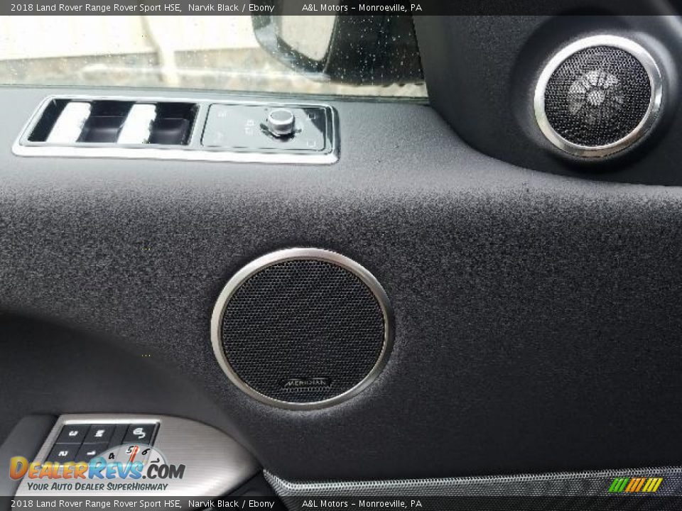 2018 Land Rover Range Rover Sport HSE Narvik Black / Ebony Photo #15