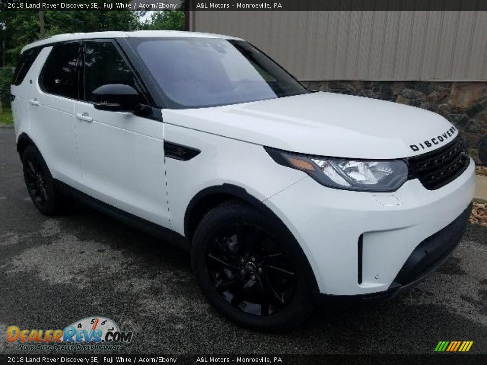2018 Land Rover Discovery SE Fuji White / Acorn/Ebony Photo #1