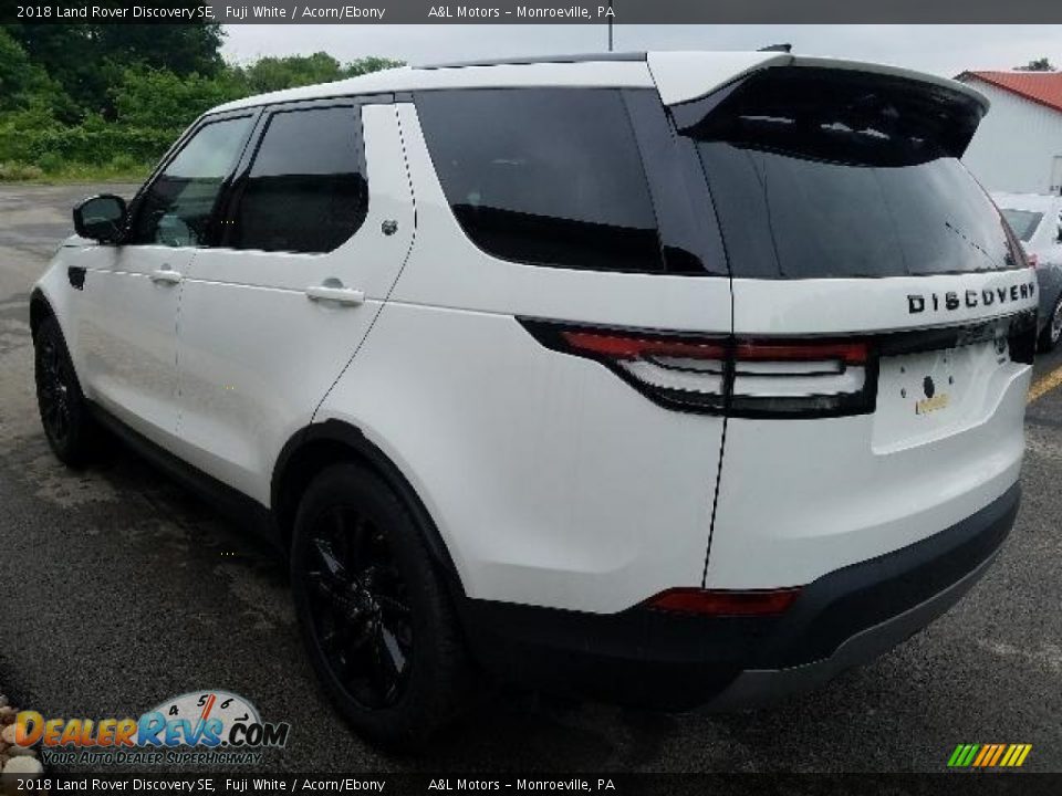 2018 Land Rover Discovery SE Fuji White / Acorn/Ebony Photo #2