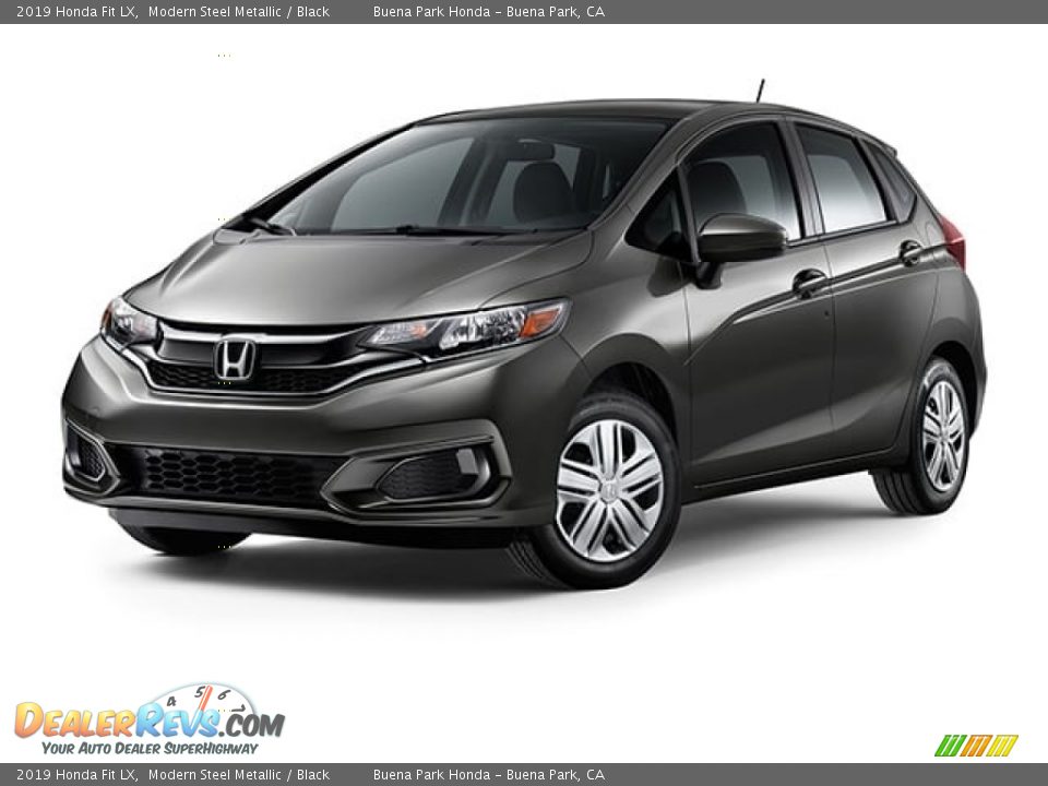 2019 Honda Fit LX Modern Steel Metallic / Black Photo #26