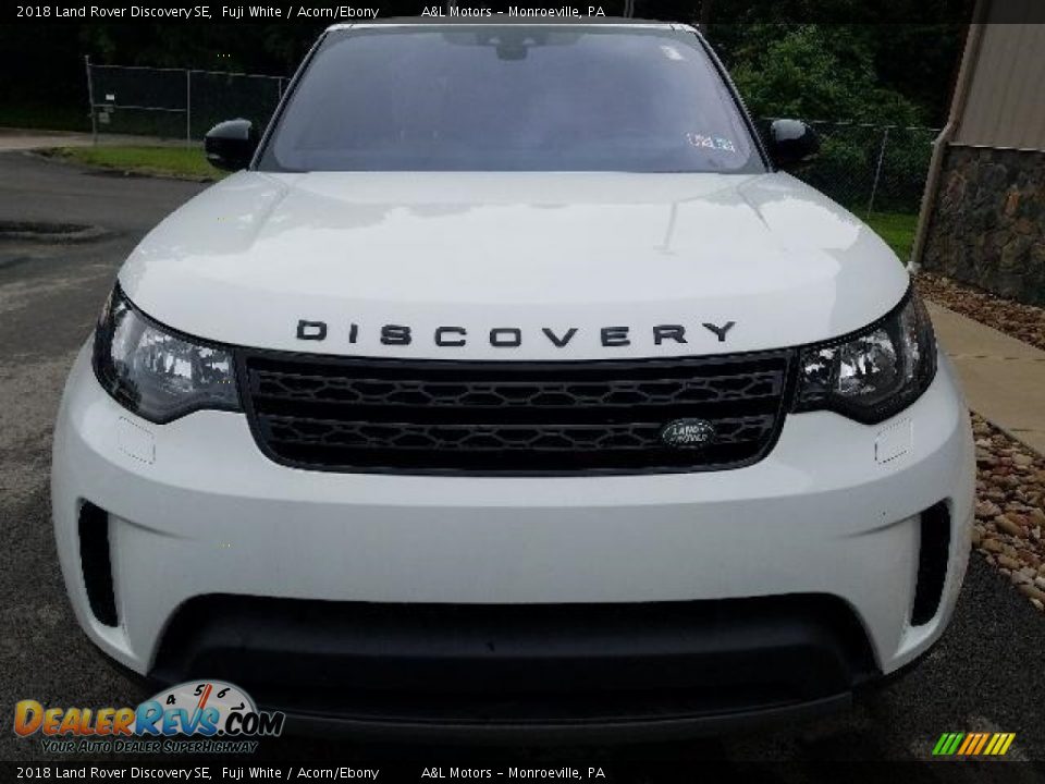 2018 Land Rover Discovery SE Fuji White / Acorn/Ebony Photo #8