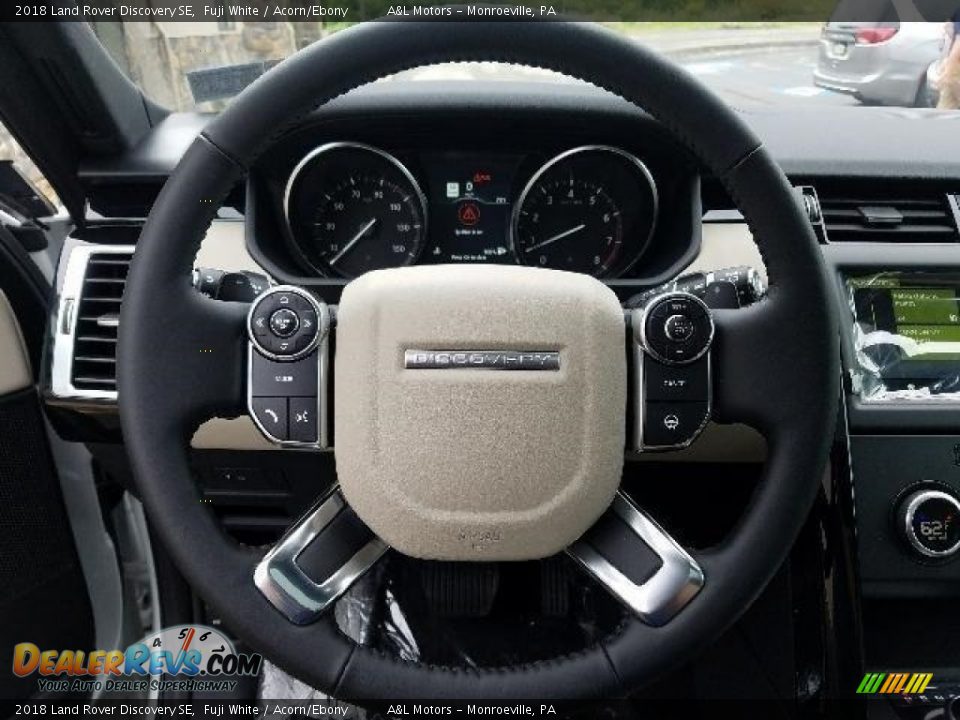 2018 Land Rover Discovery SE Fuji White / Acorn/Ebony Photo #13