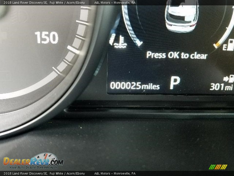 2018 Land Rover Discovery SE Fuji White / Acorn/Ebony Photo #14