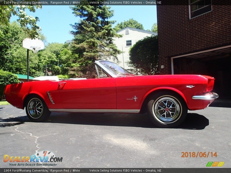 Front 3/4 View of 1964 Ford Mustang Convertible Photo #1