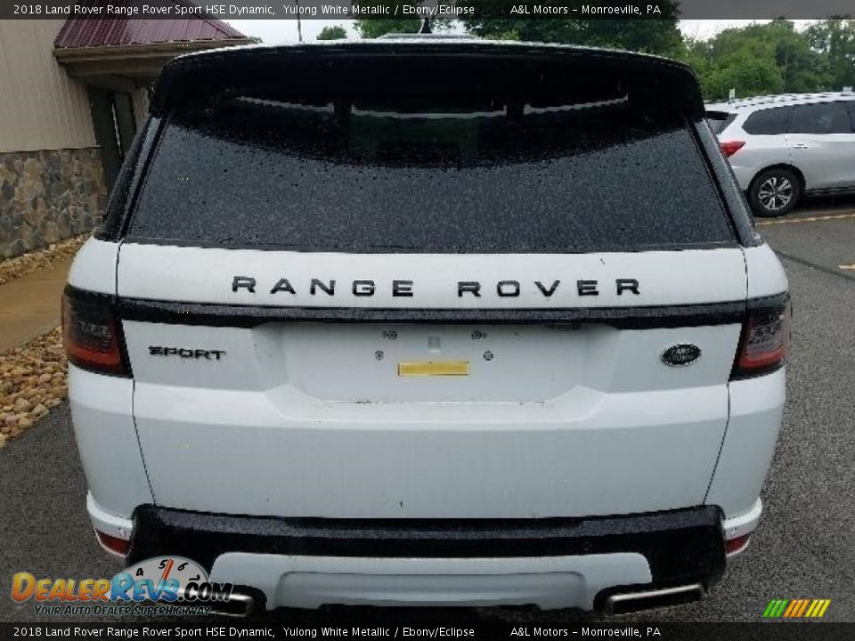 2018 Land Rover Range Rover Sport HSE Dynamic Yulong White Metallic / Ebony/Eclipse Photo #7