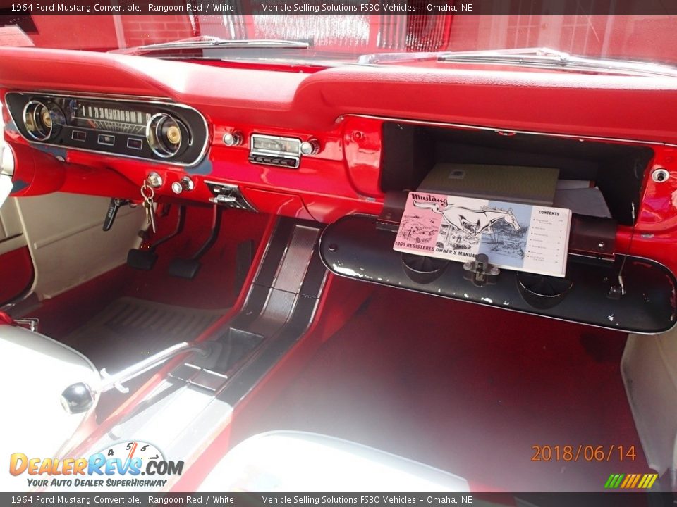 Dashboard of 1964 Ford Mustang Convertible Photo #7