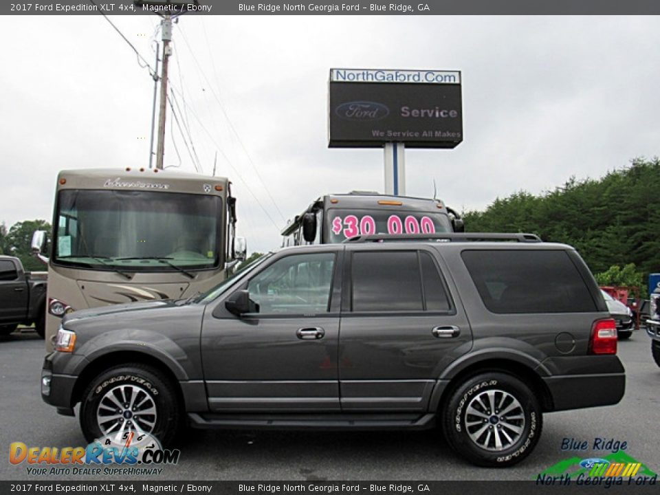 2017 Ford Expedition XLT 4x4 Magnetic / Ebony Photo #2