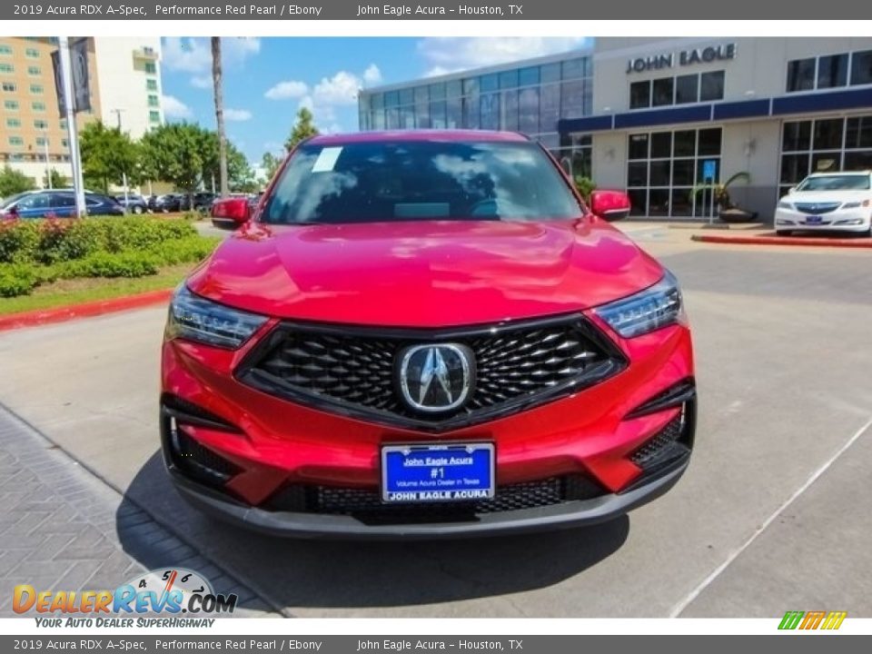 2019 Acura RDX A-Spec Performance Red Pearl / Ebony Photo #2