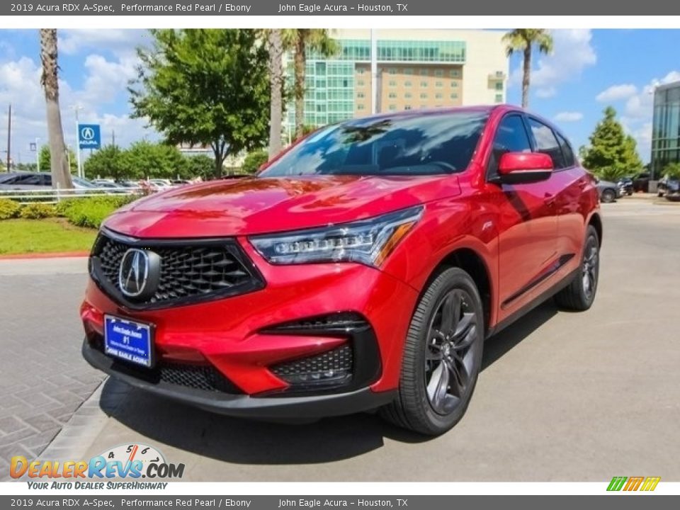 2019 Acura RDX A-Spec Performance Red Pearl / Ebony Photo #3