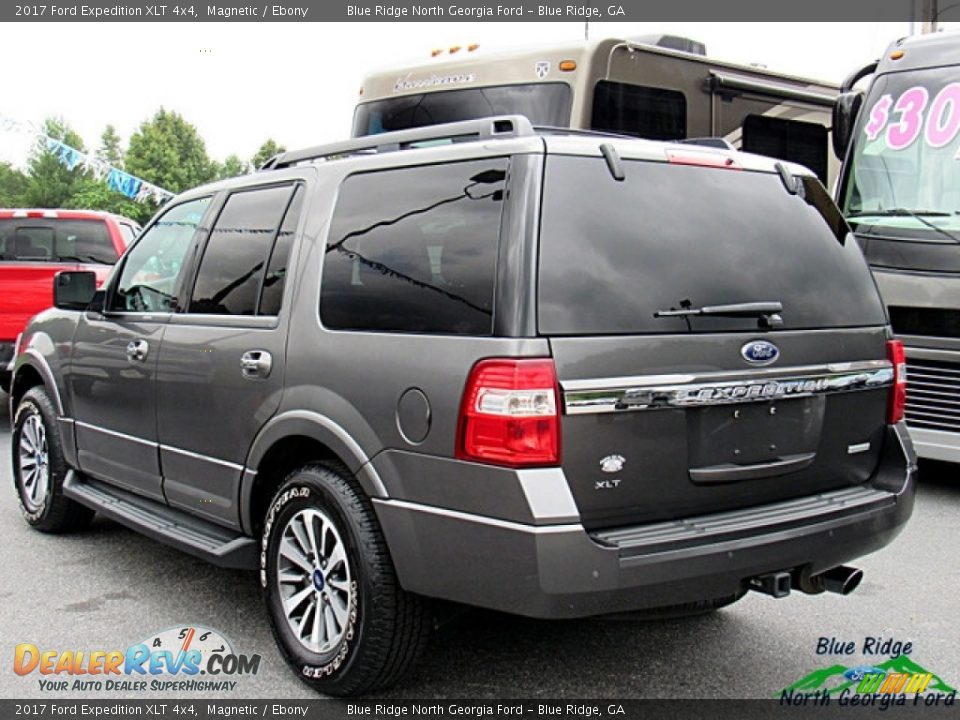 2017 Ford Expedition XLT 4x4 Magnetic / Ebony Photo #3