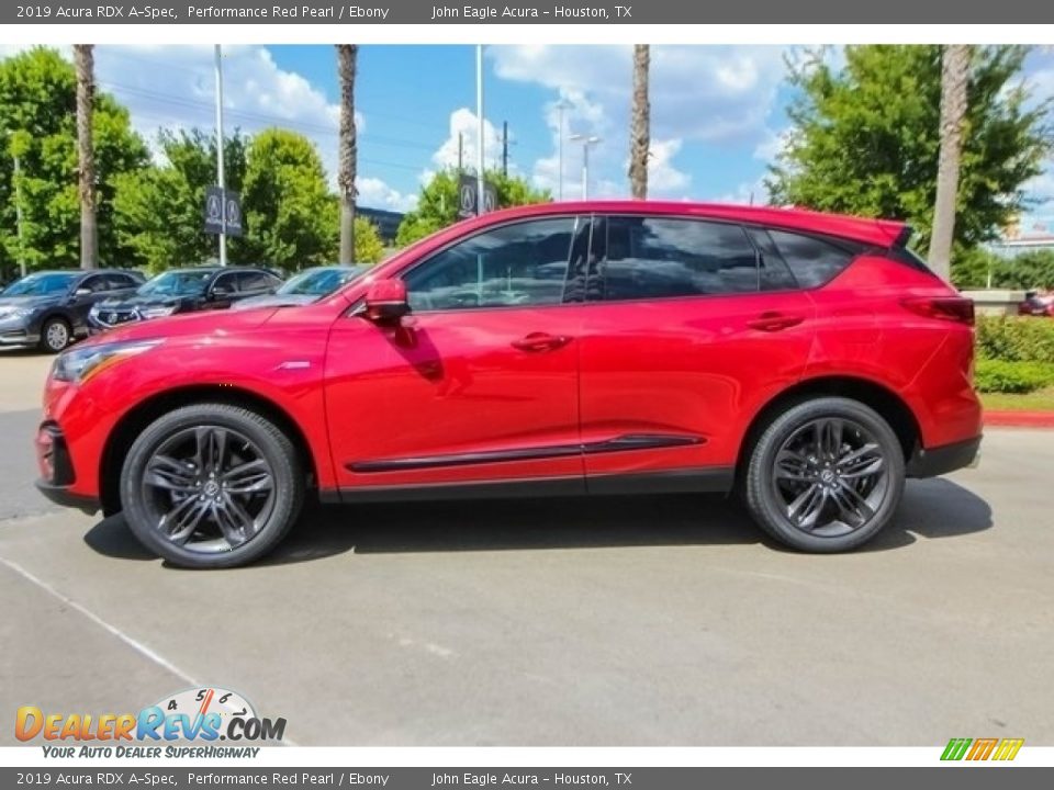Performance Red Pearl 2019 Acura RDX A-Spec Photo #4