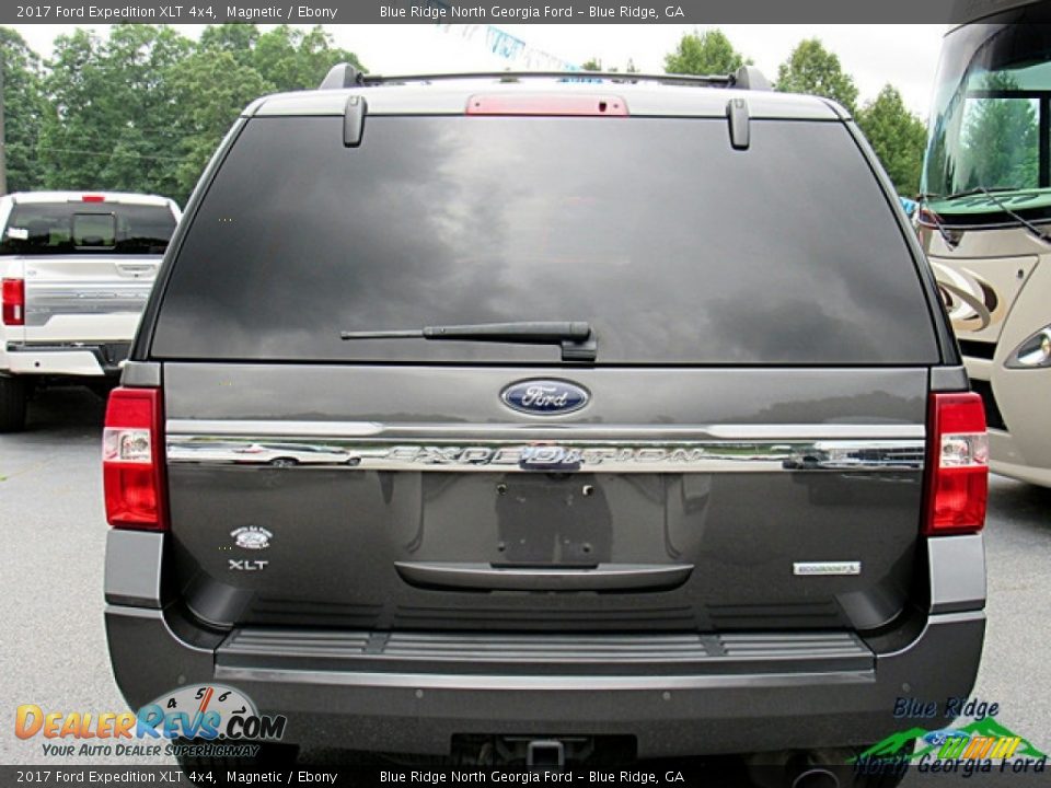 2017 Ford Expedition XLT 4x4 Magnetic / Ebony Photo #4
