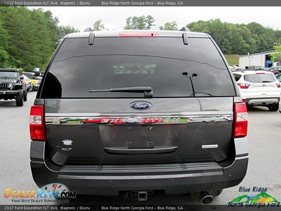 2017 Ford Expedition XLT 4x4 Magnetic / Ebony Photo #5