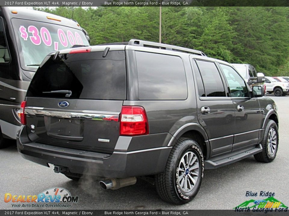 2017 Ford Expedition XLT 4x4 Magnetic / Ebony Photo #6