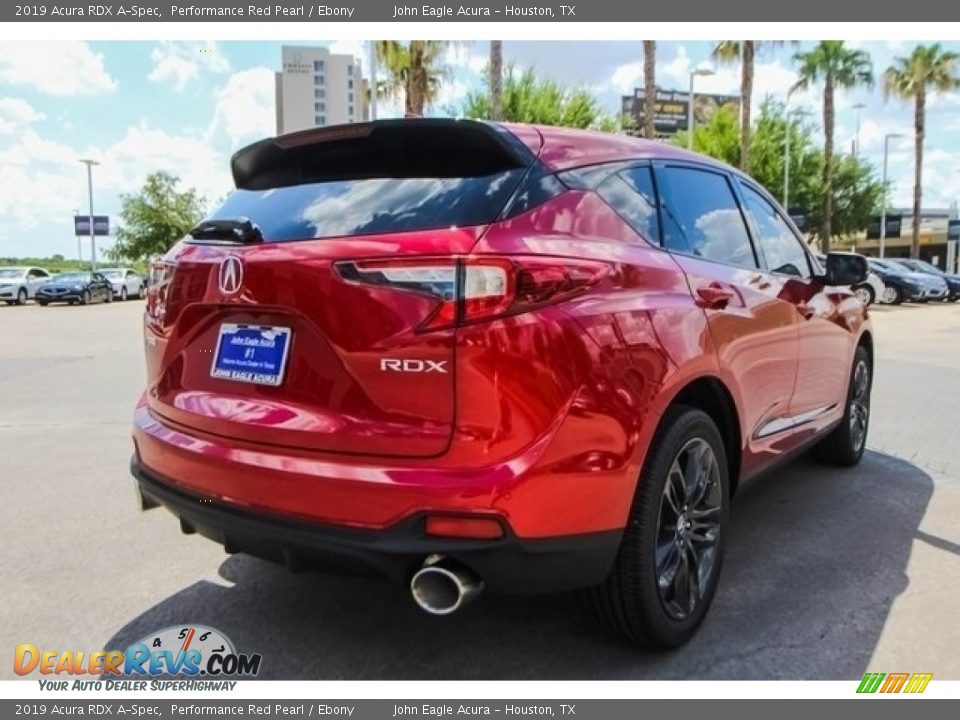 2019 Acura RDX A-Spec Performance Red Pearl / Ebony Photo #7