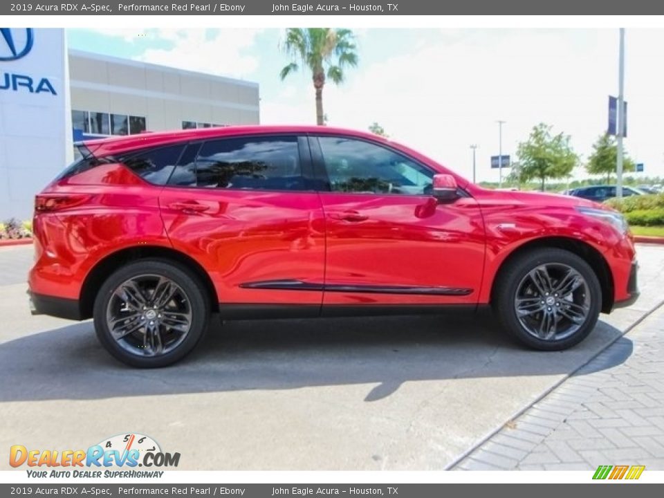 Performance Red Pearl 2019 Acura RDX A-Spec Photo #8