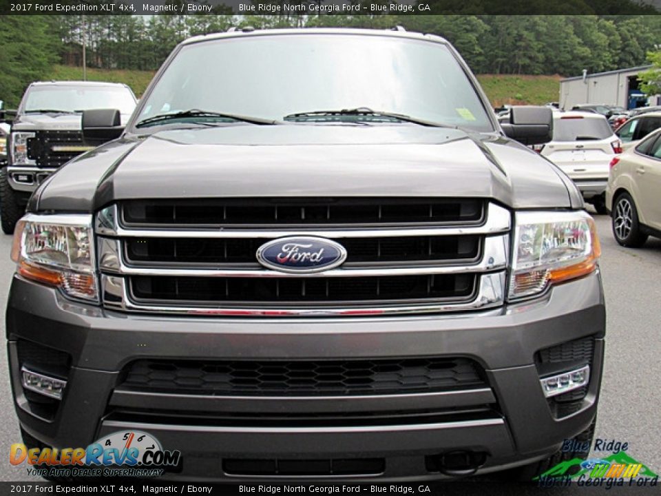 2017 Ford Expedition XLT 4x4 Magnetic / Ebony Photo #9