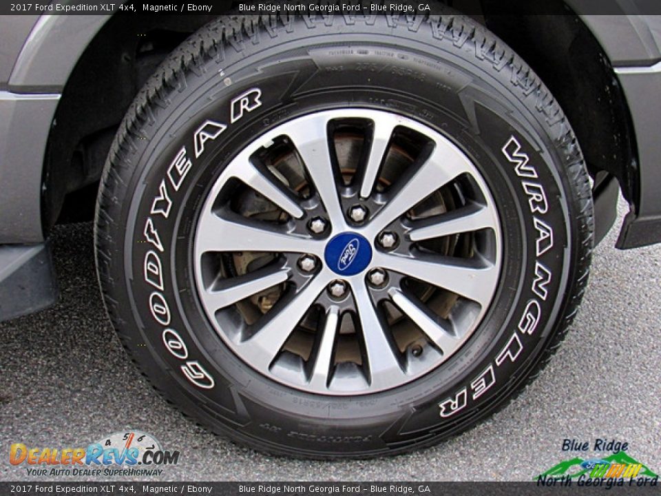 2017 Ford Expedition XLT 4x4 Magnetic / Ebony Photo #10