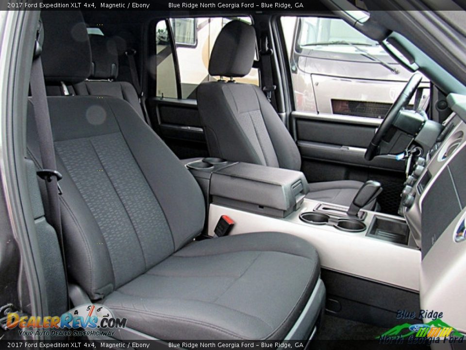 2017 Ford Expedition XLT 4x4 Magnetic / Ebony Photo #12
