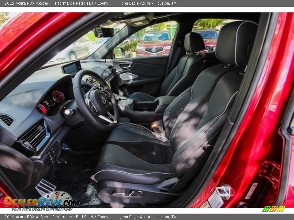 Ebony Interior - 2019 Acura RDX A-Spec Photo #20