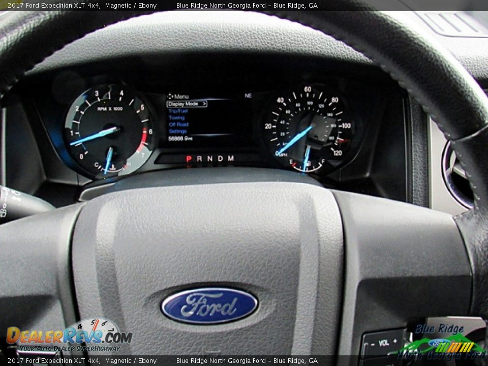 2017 Ford Expedition XLT 4x4 Magnetic / Ebony Photo #16