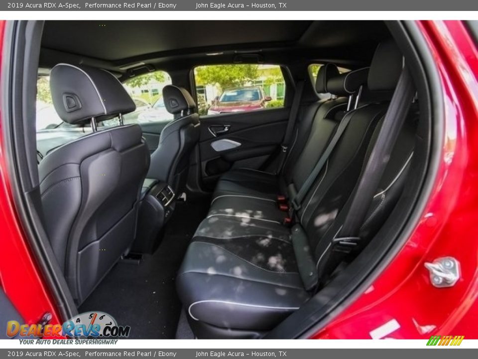 Rear Seat of 2019 Acura RDX A-Spec Photo #22