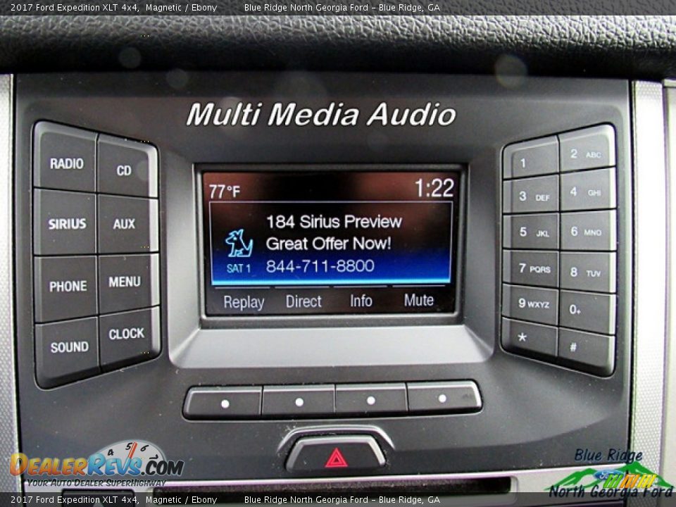 2017 Ford Expedition XLT 4x4 Magnetic / Ebony Photo #18