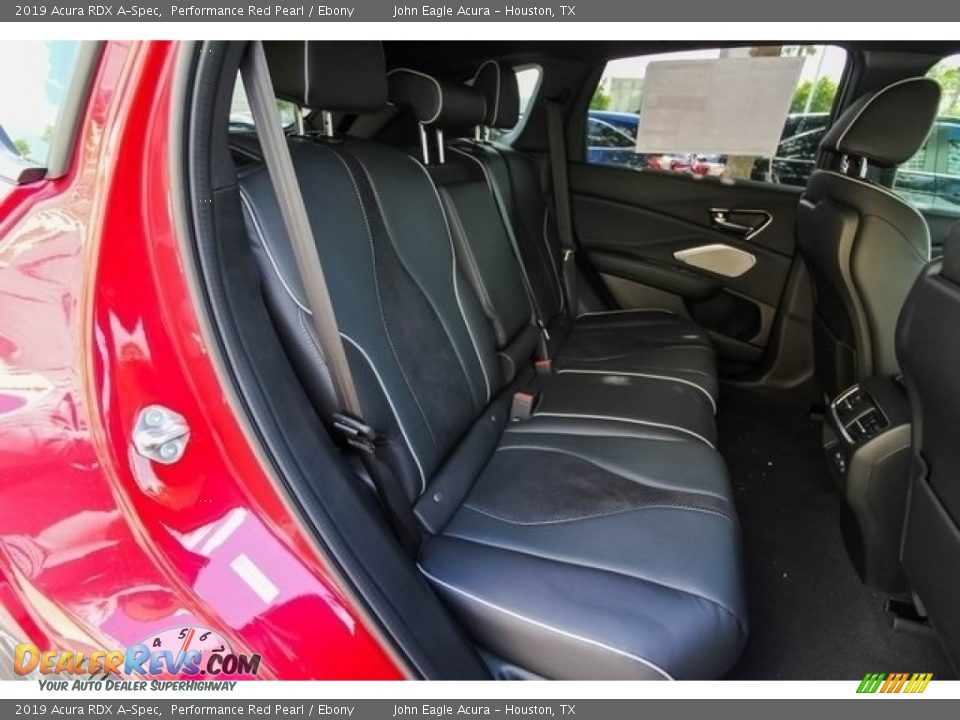 Rear Seat of 2019 Acura RDX A-Spec Photo #25