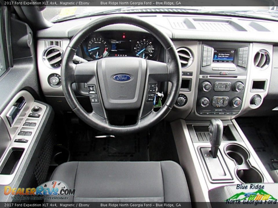 2017 Ford Expedition XLT 4x4 Magnetic / Ebony Photo #24