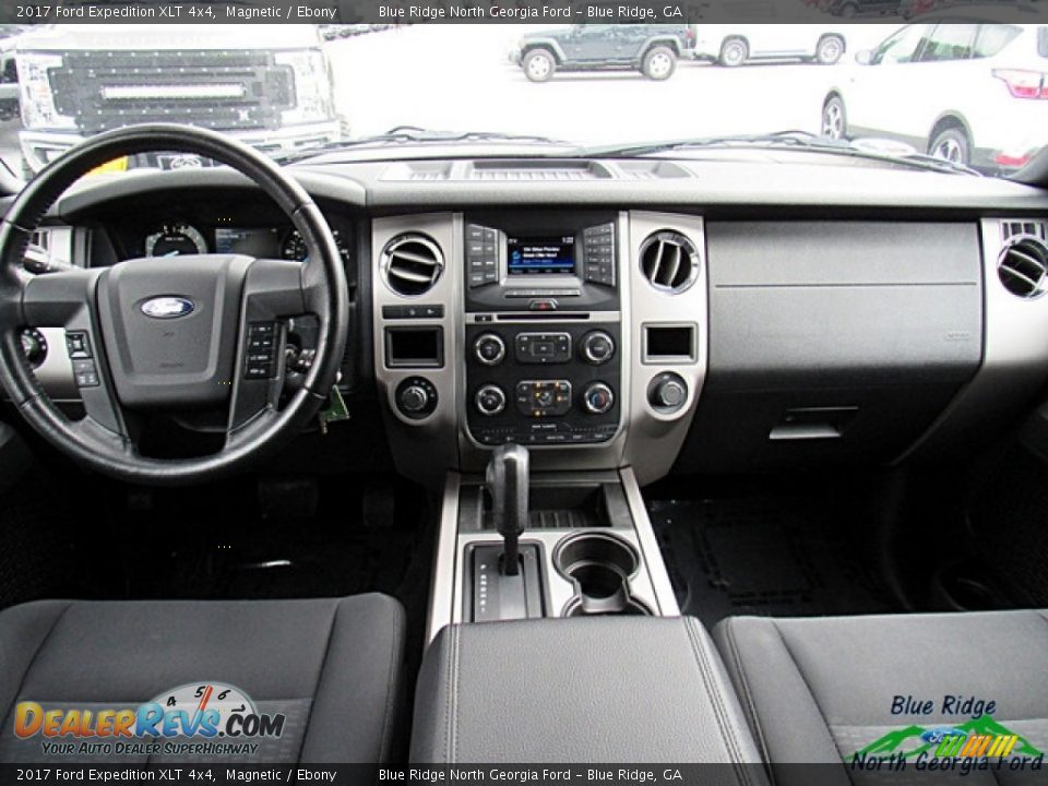 2017 Ford Expedition XLT 4x4 Magnetic / Ebony Photo #25