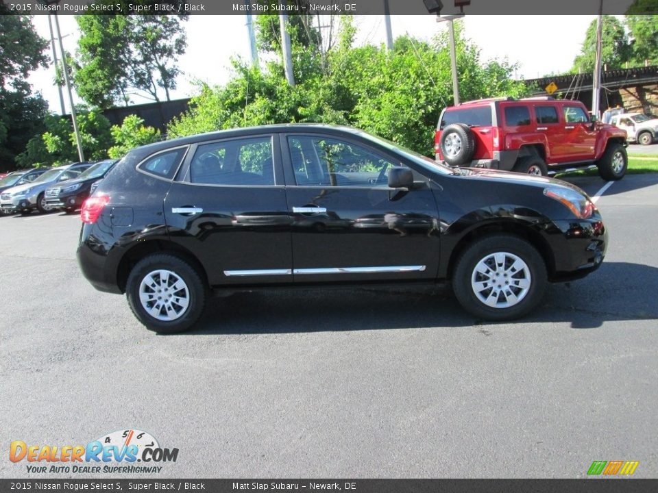 2015 Nissan Rogue Select S Super Black / Black Photo #5