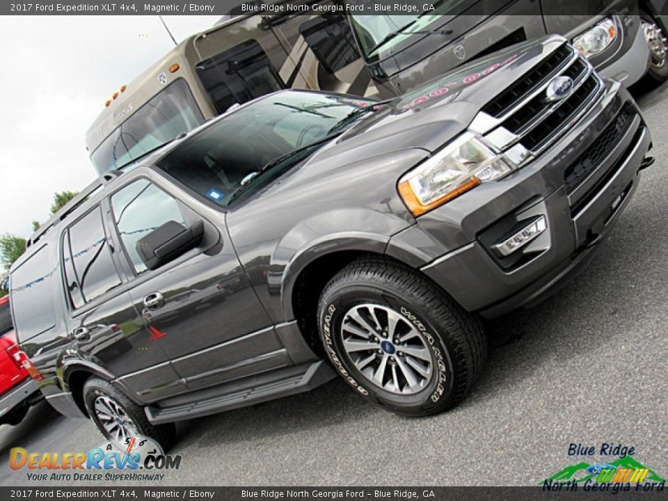 2017 Ford Expedition XLT 4x4 Magnetic / Ebony Photo #33