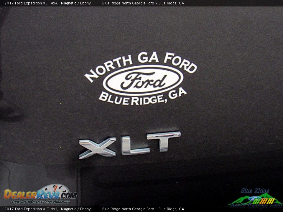 2017 Ford Expedition XLT 4x4 Magnetic / Ebony Photo #36