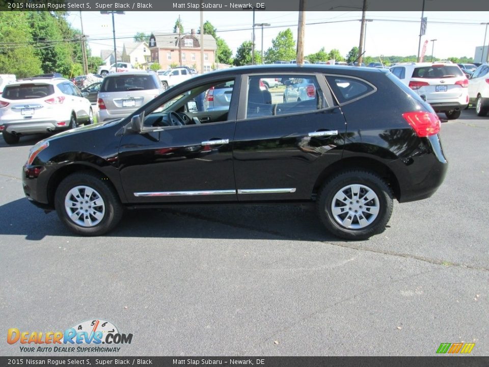 2015 Nissan Rogue Select S Super Black / Black Photo #9